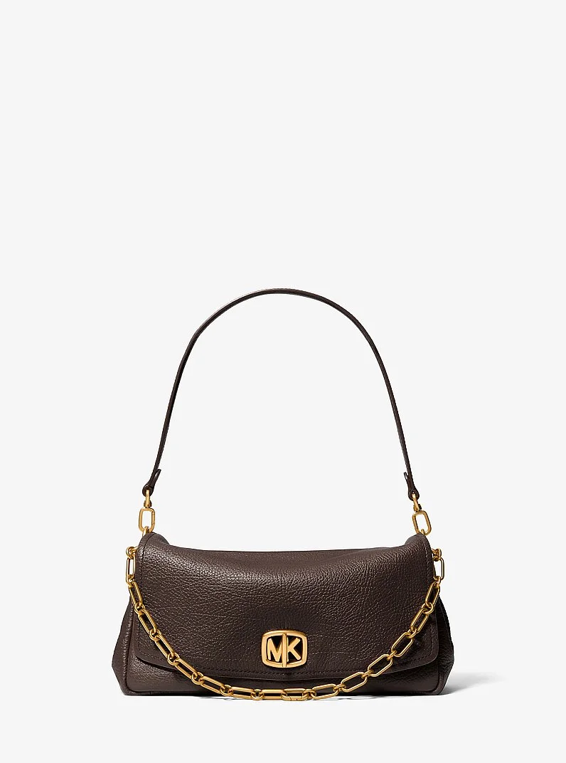 Bryant Large Textured Leather Convertible Shoulder Bag - 1