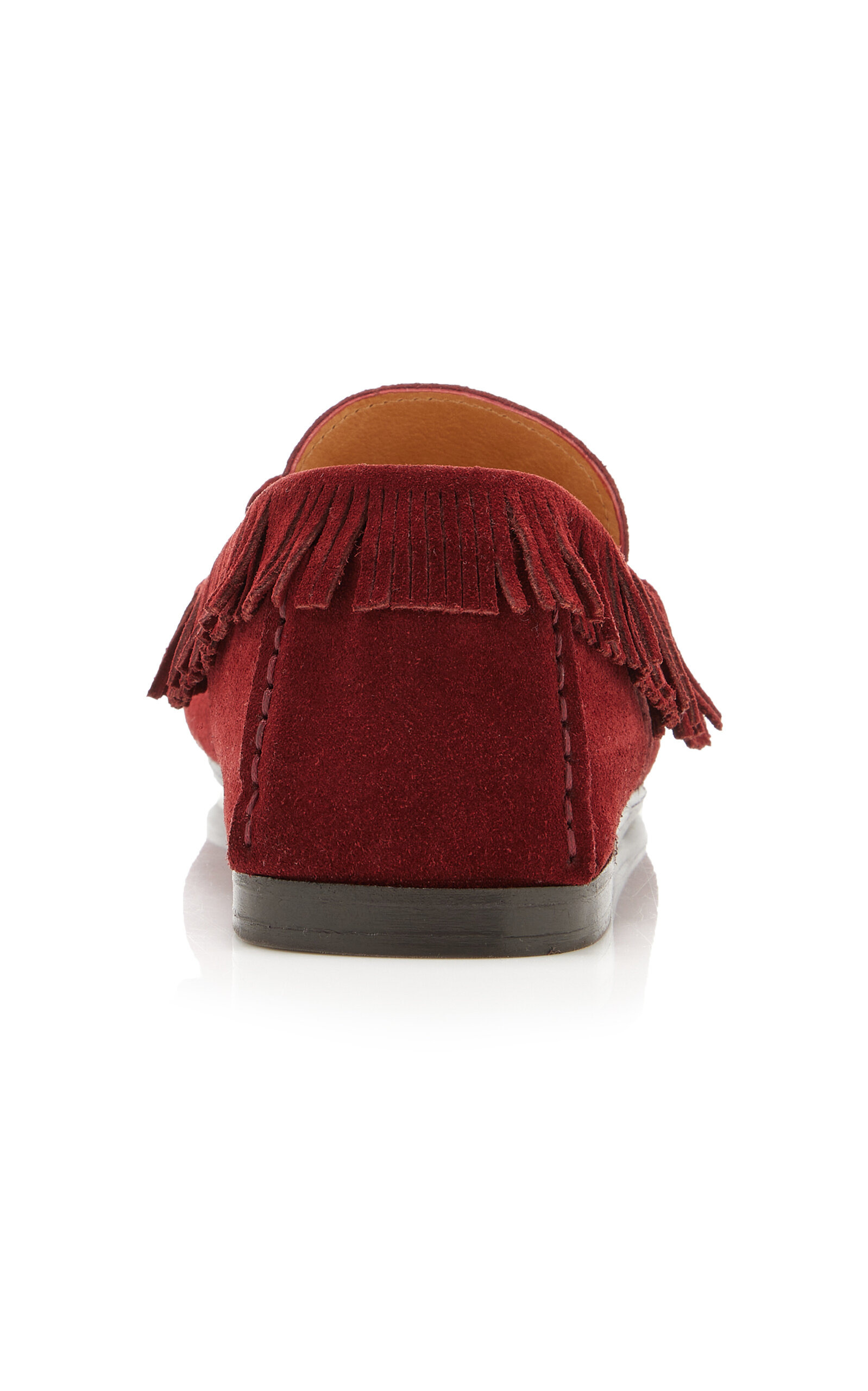 Fitza Suede Ankle Moccasins burgundy - 5
