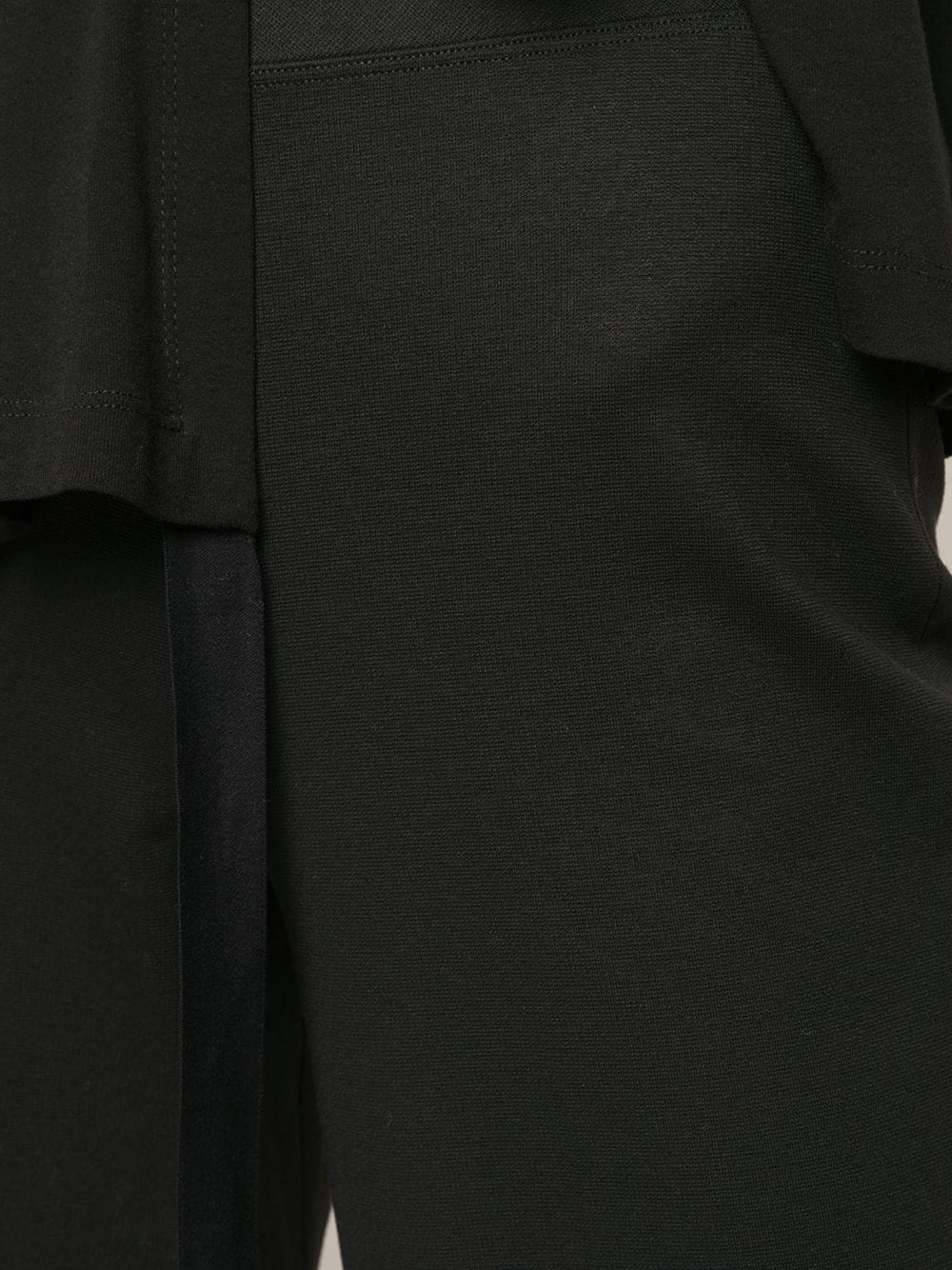 pull-on cropped straight trousers - 5