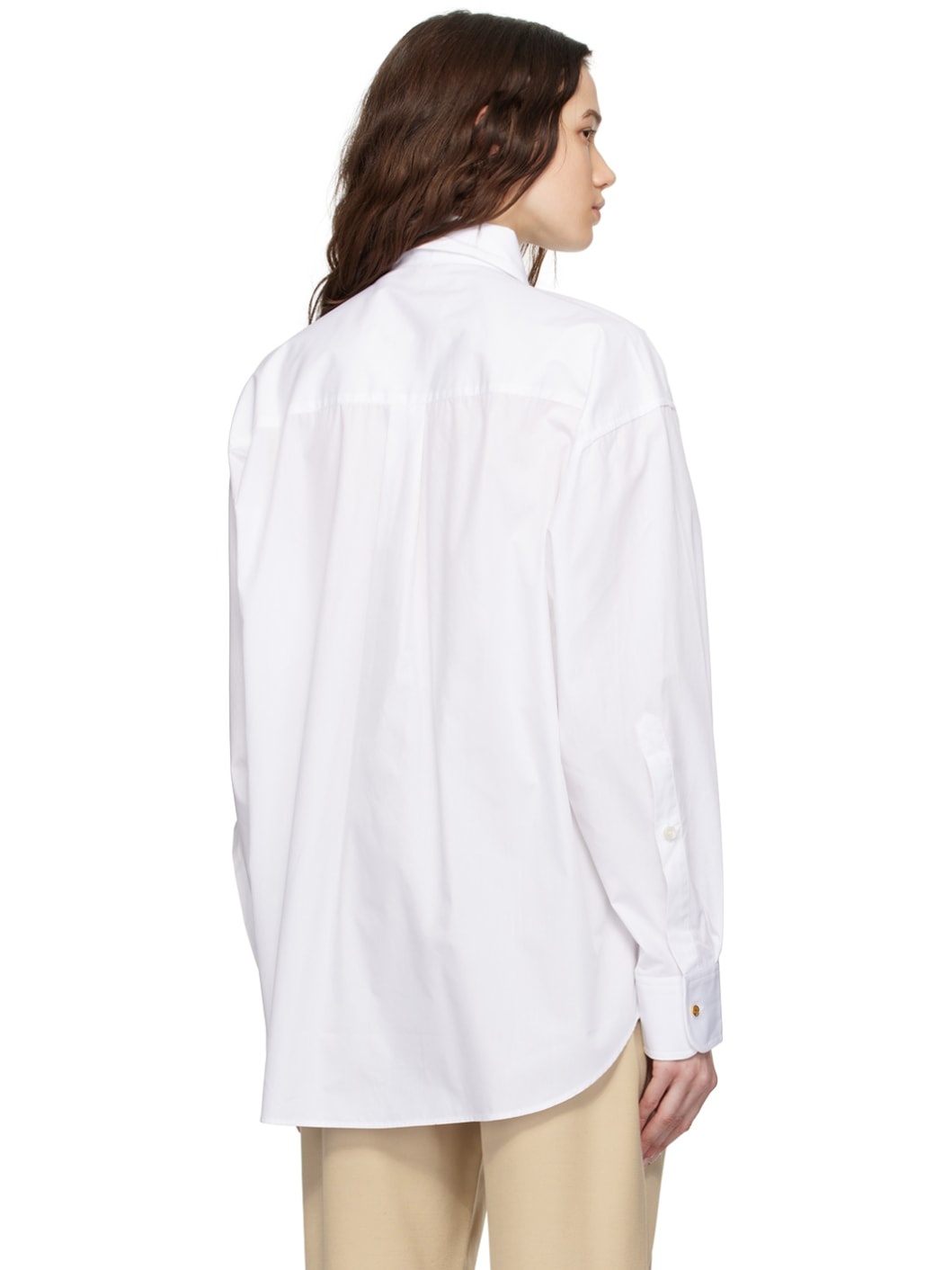 White Oversized Shirt - 3