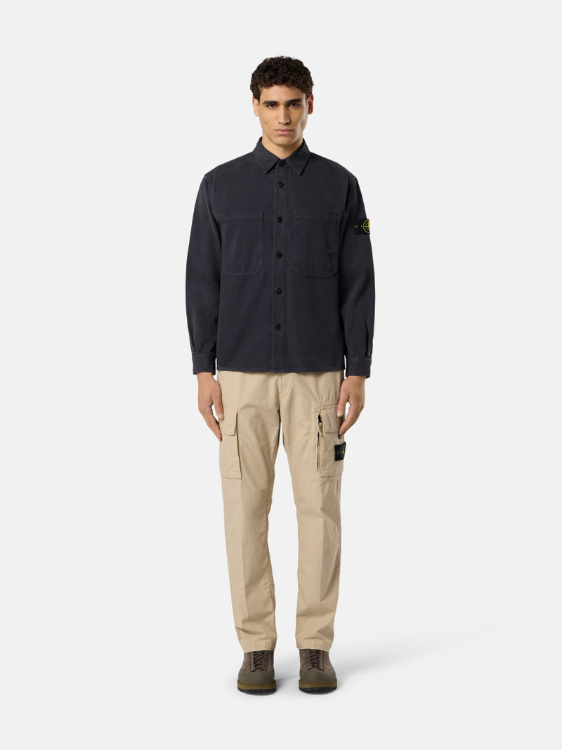 Stone Island 1200025 ORGANIC PANAMA COTTON 'OLD' EFFECT outlook