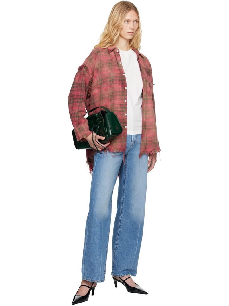 Levi's Blue Ribcage Wide Leg Jeans outlook