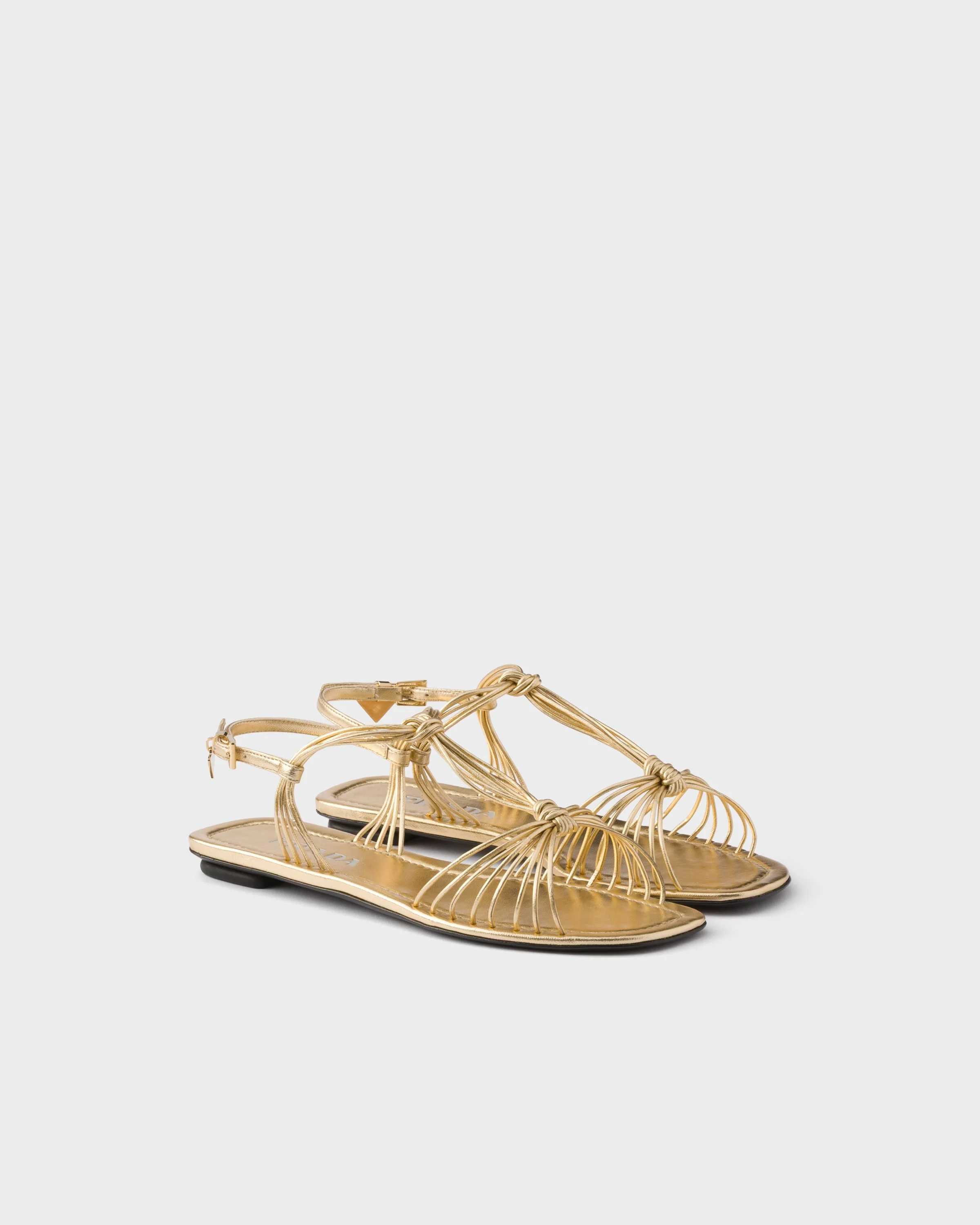 Mordoré nappa leather sandals - 1