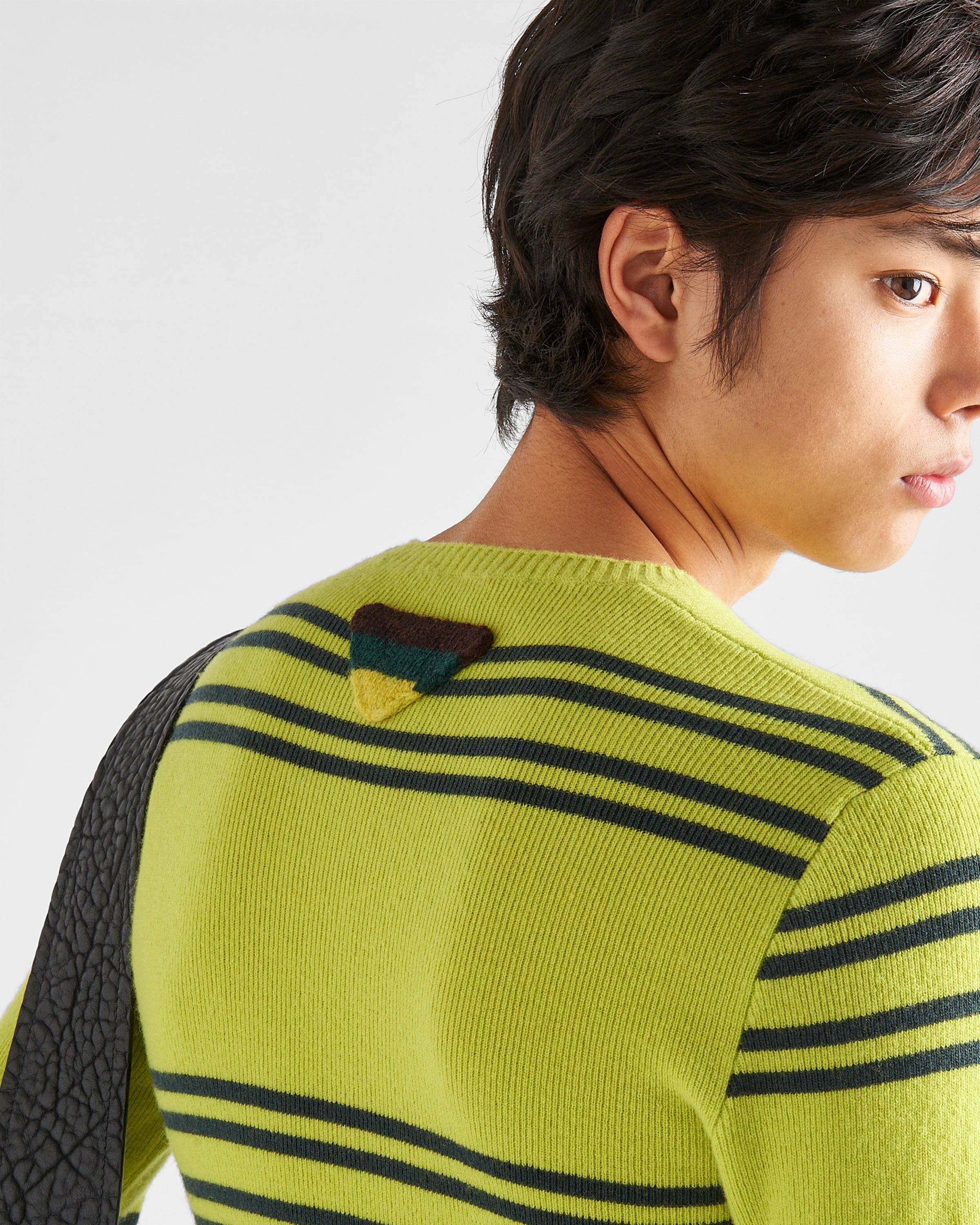 Lambswool crew-neck sweater - 4