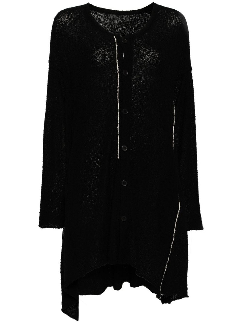 asymmetric knitted dress 1