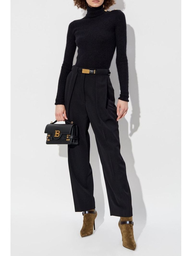 Balmain ribbed-knit jumper outlook