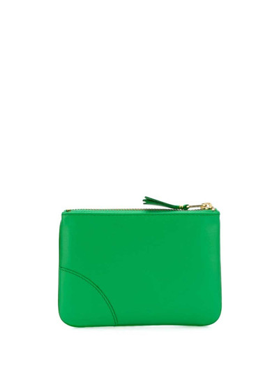 Comme Des Garçons Leather Mini Purse With Zip outlook