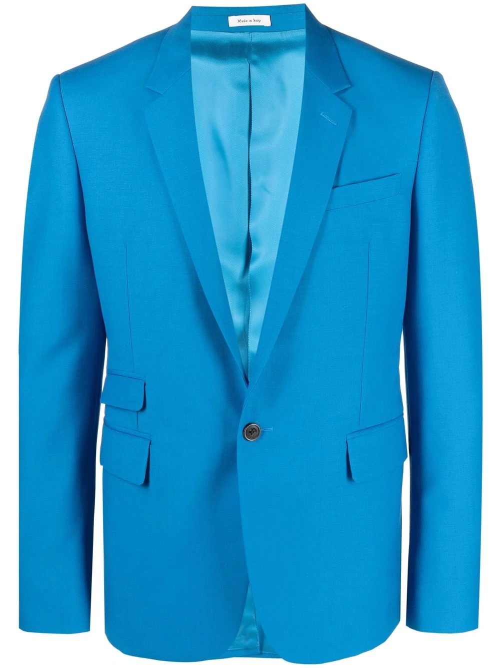 single-breasted tailored blazer - 1