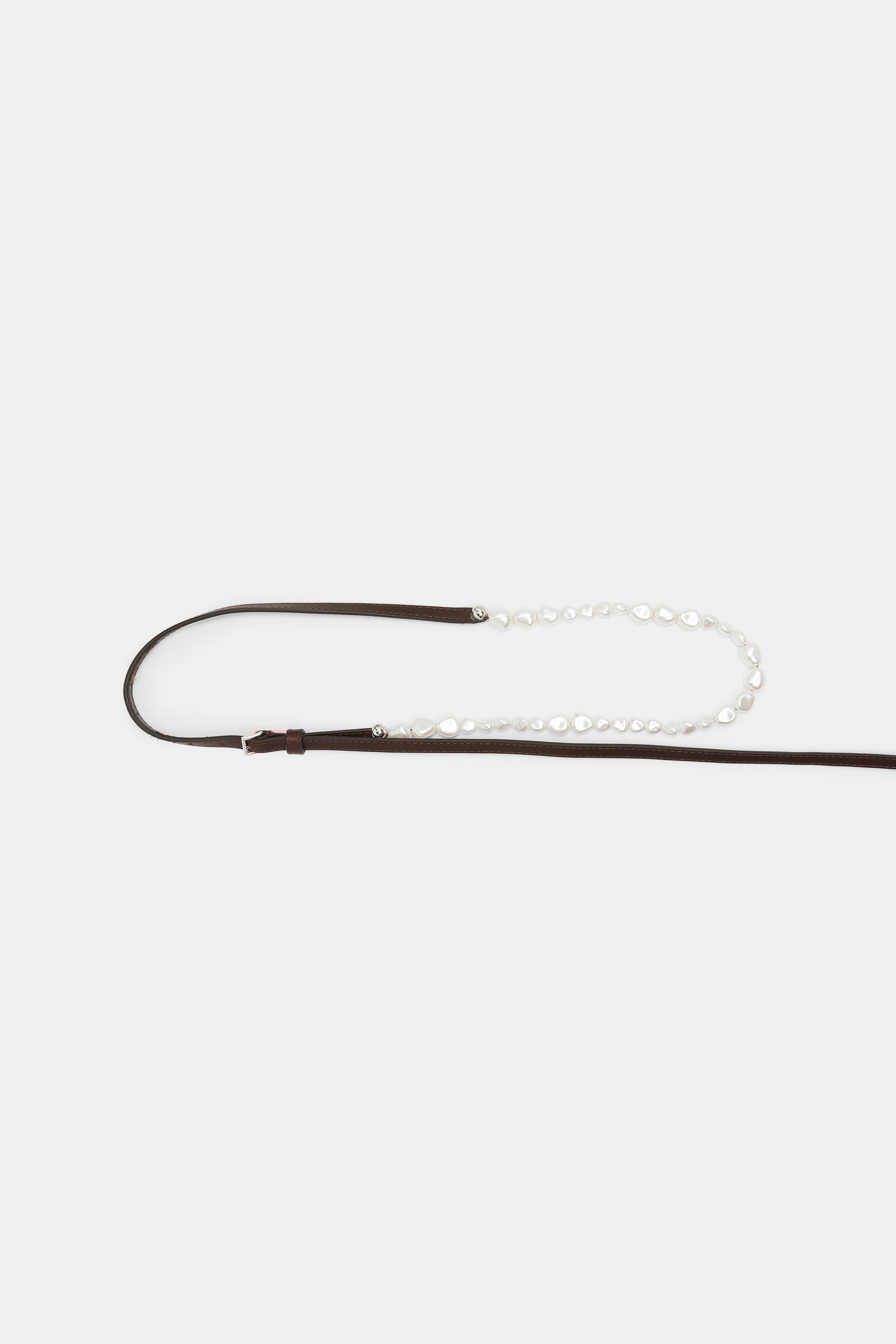 PEARL PERFECTION pearl stud belt - 6