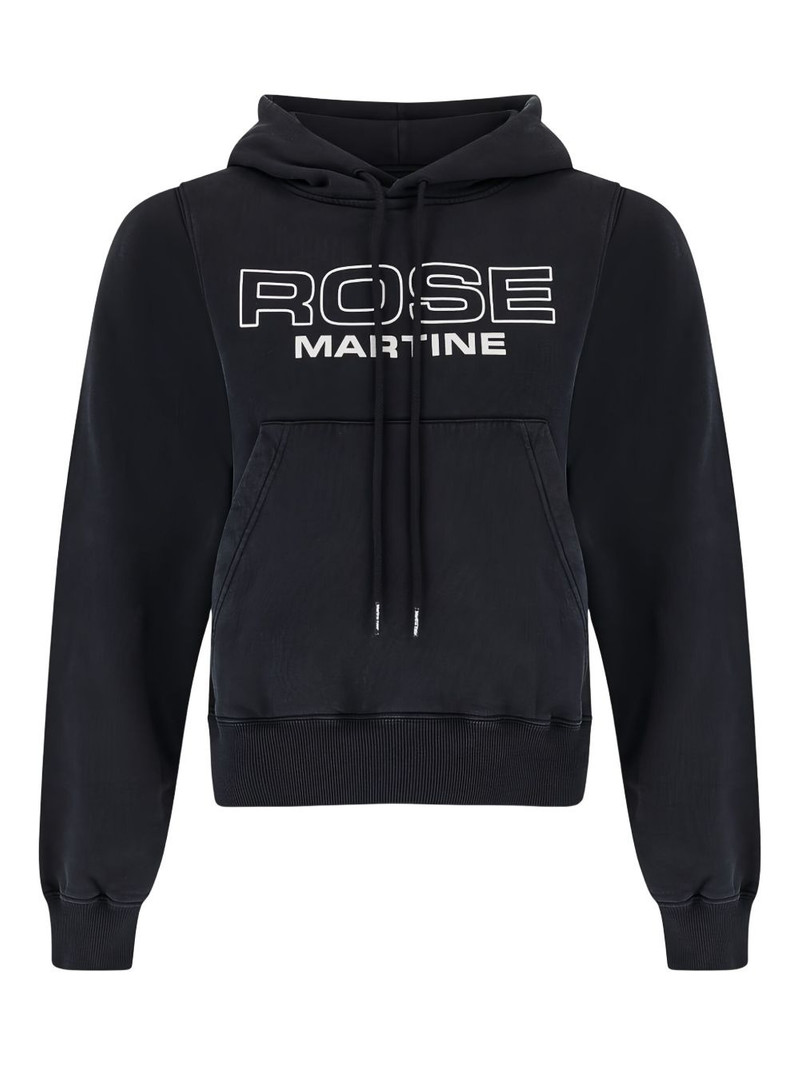 logo-print hoodie 1