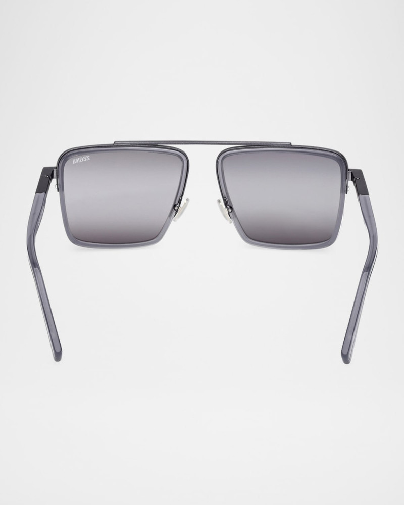 Men's Metal Aviator Sunglasses 5