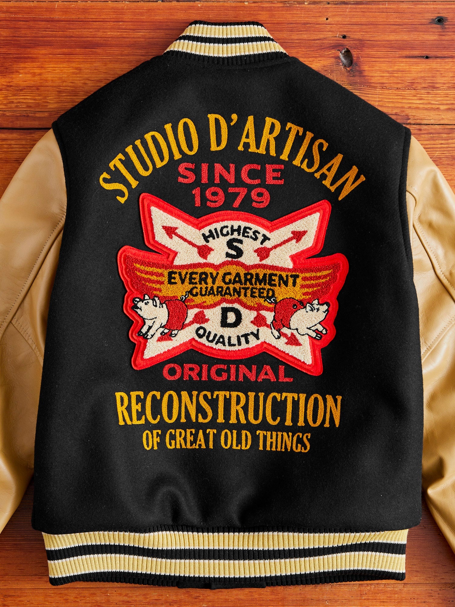 Anniversary Stadium Jacket in Black - 6