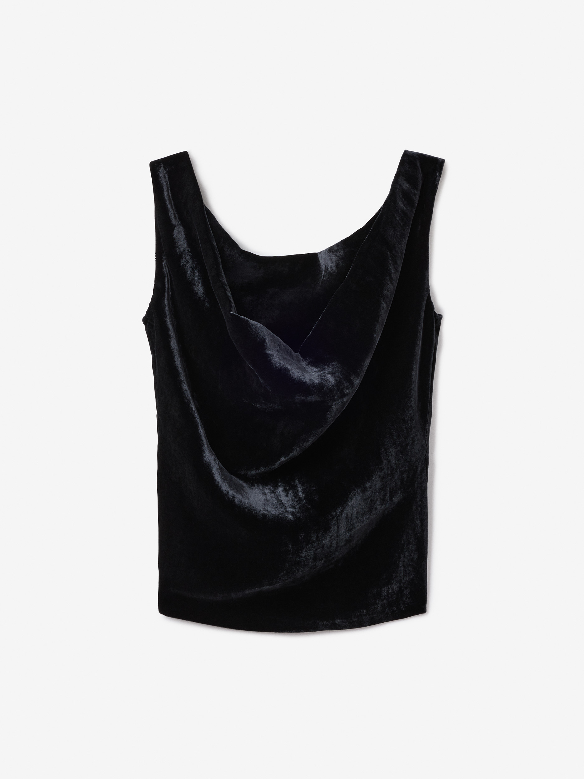 Waterfall Velvet Top - 2