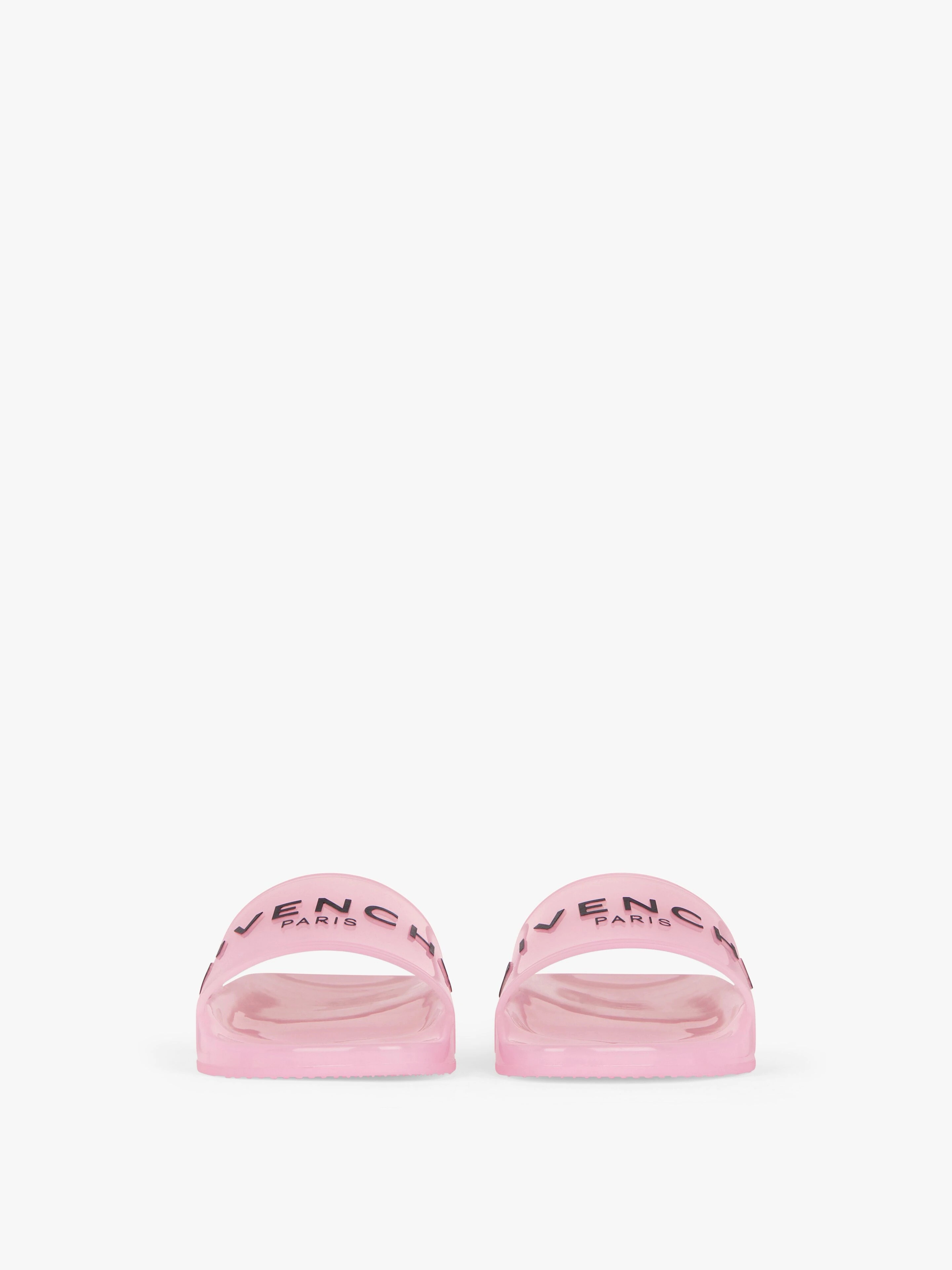 GIVENCHY PARIS FLAT SANDALS IN RUBBER - 2
