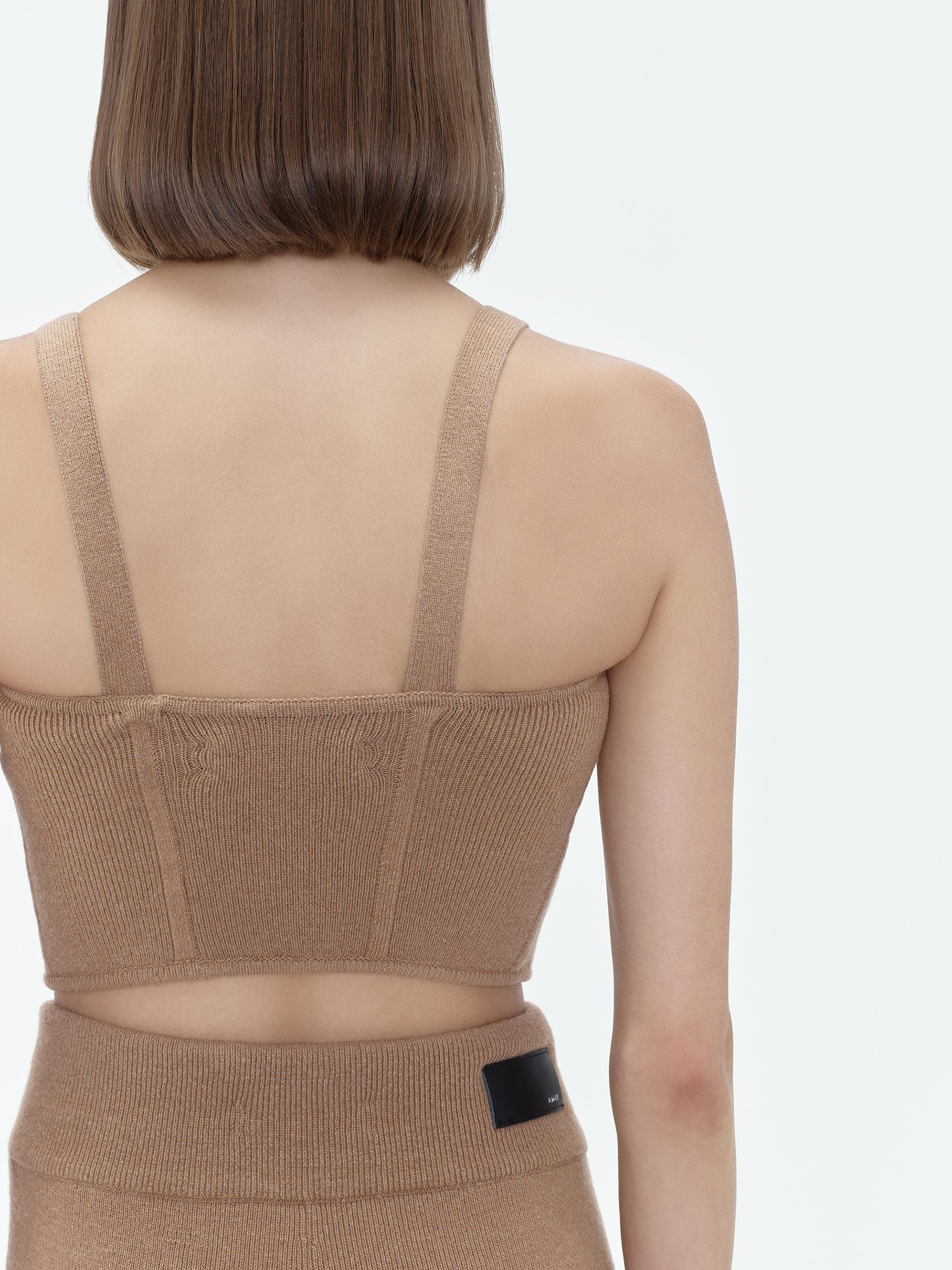 AMIRI STACK KNIT BUSTIER - 8