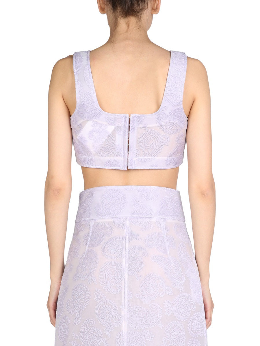 Jil Sander Women Embroidery Top - 3