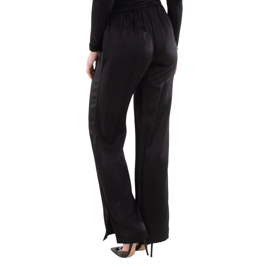 Anine Bing Ladies Black Aden Wide Leg Pants - 4