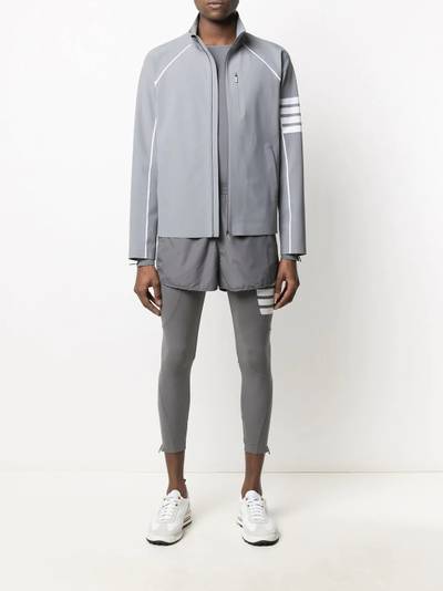 Thom Browne 4-Bar motif performance jacket outlook