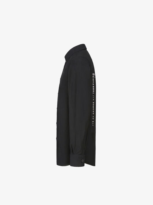 GIVENCHY PATCH SHIRT IN COTTON - 3