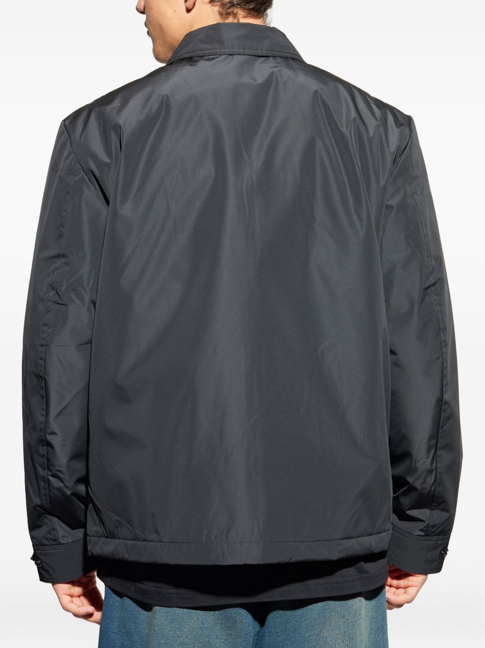 embroidered panel jacket - 4