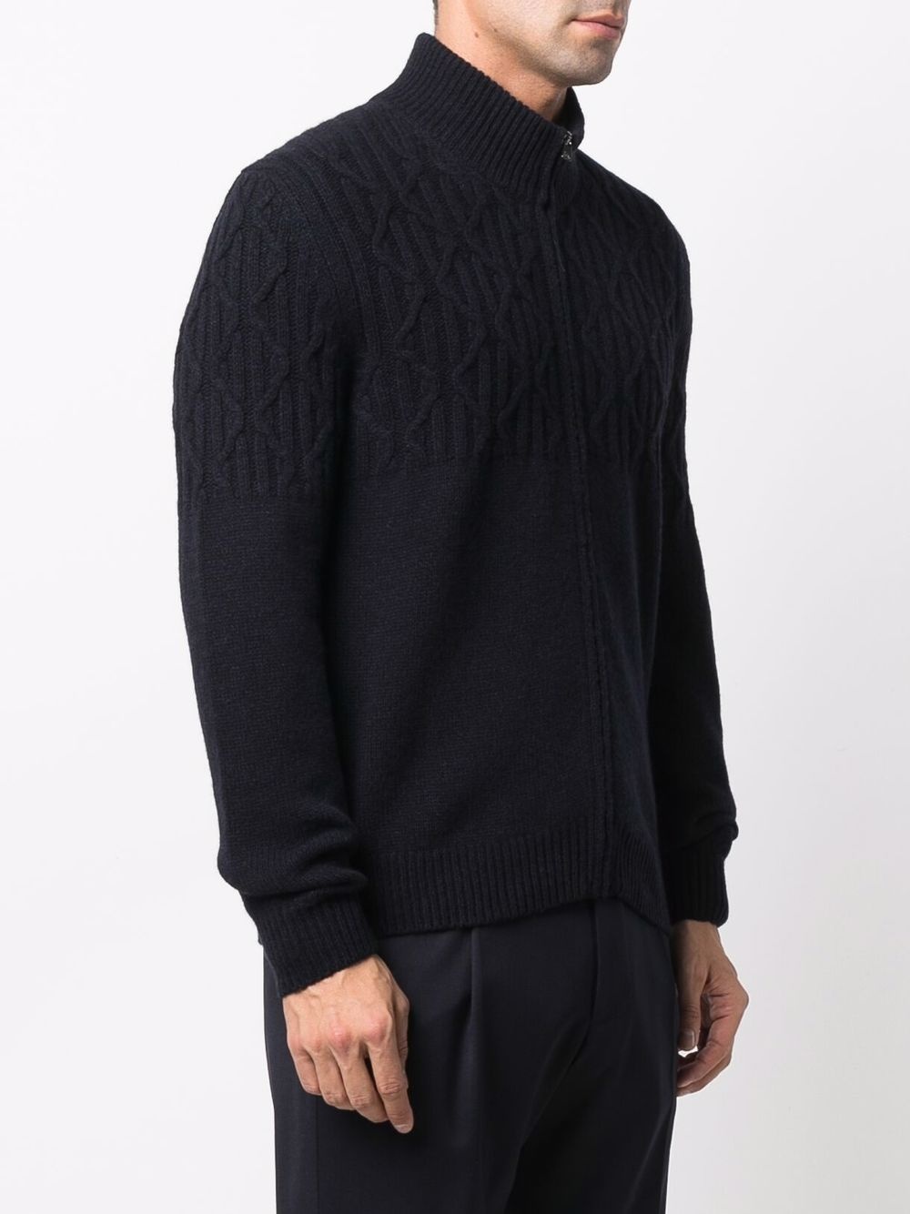 chunky knitted cashmere jumper - 3