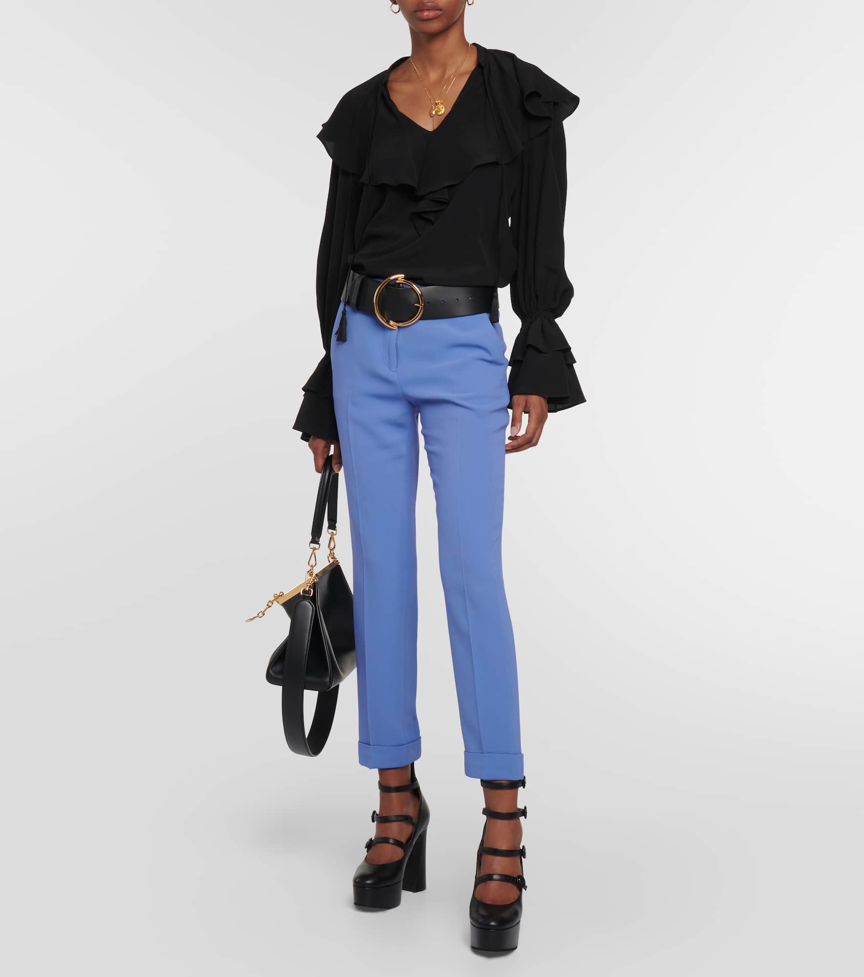 Tailored straight pants - 2