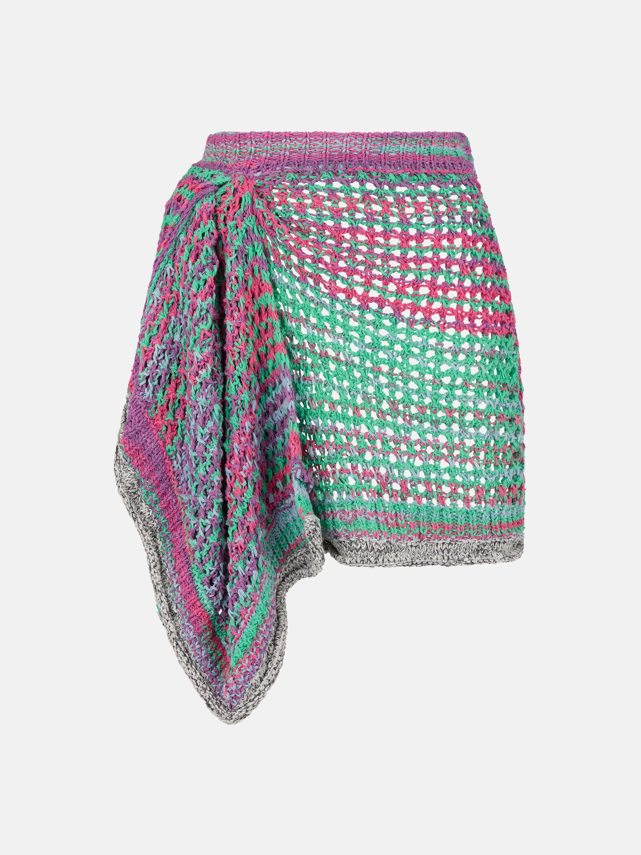 MULTICOLOR MINI SKIRT - 1