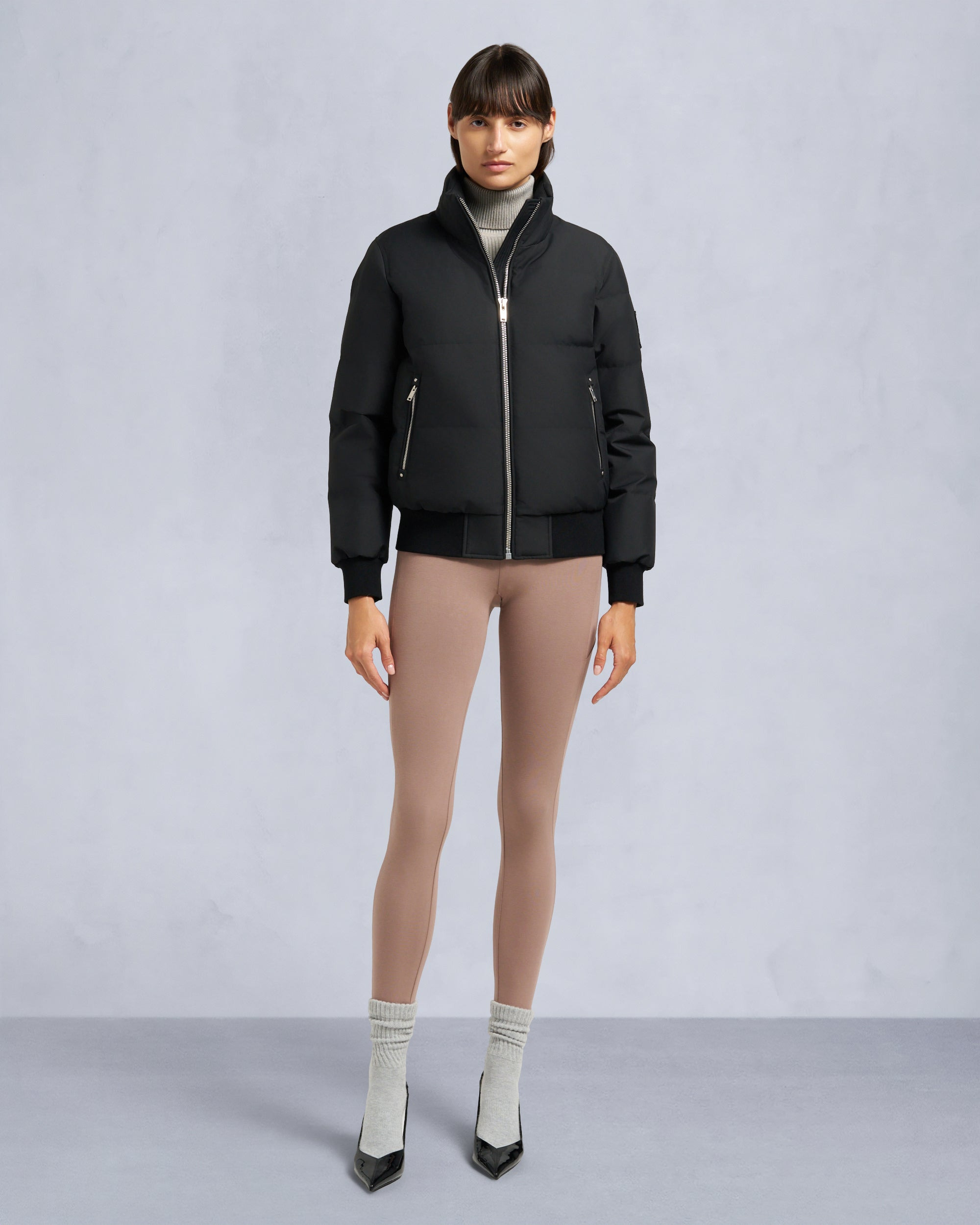 CLOUD SHEARLING BOMBER JACKET - 7
