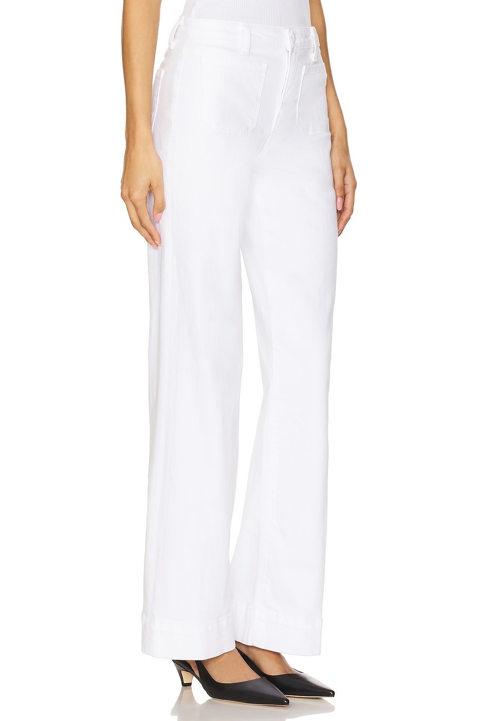 Nolan High Rise Patchpocket Wide Leg - 2