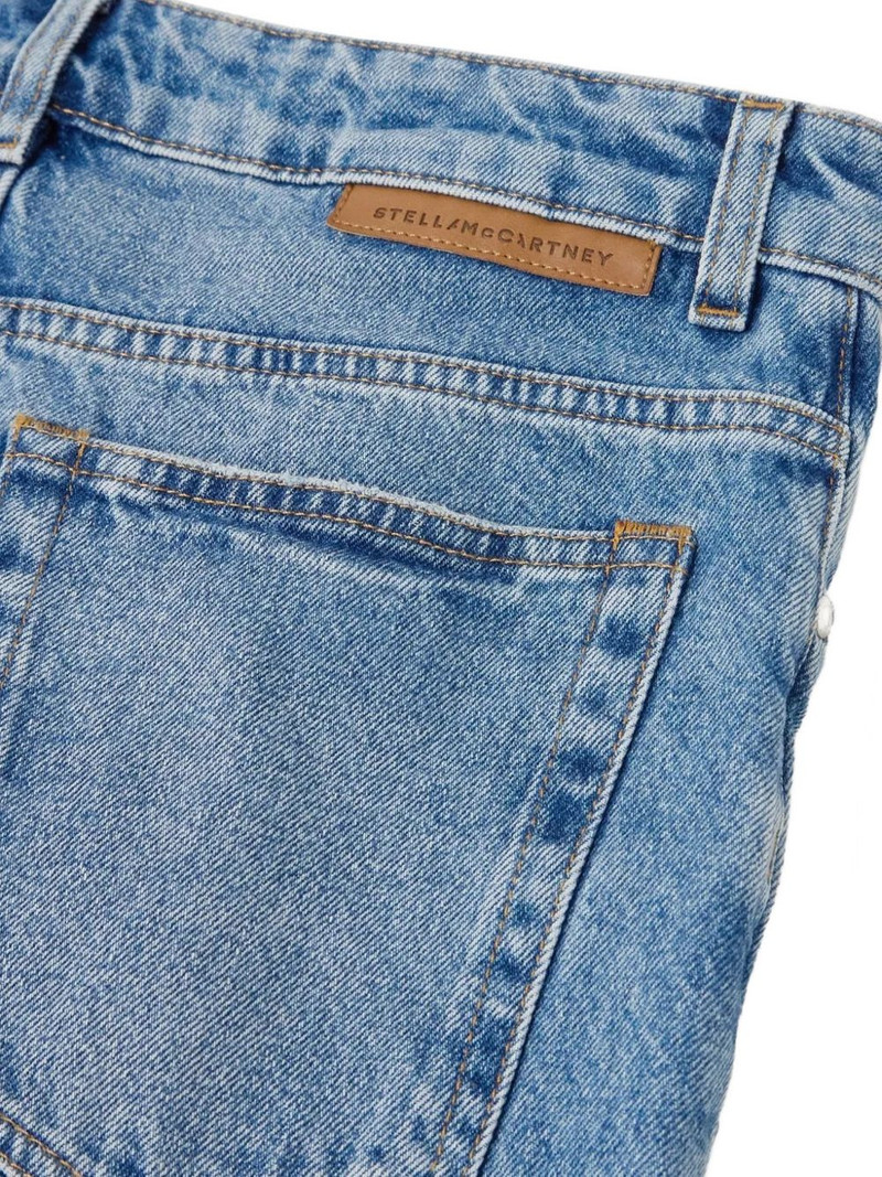 Stella McCartney logo-detail jeans outlook