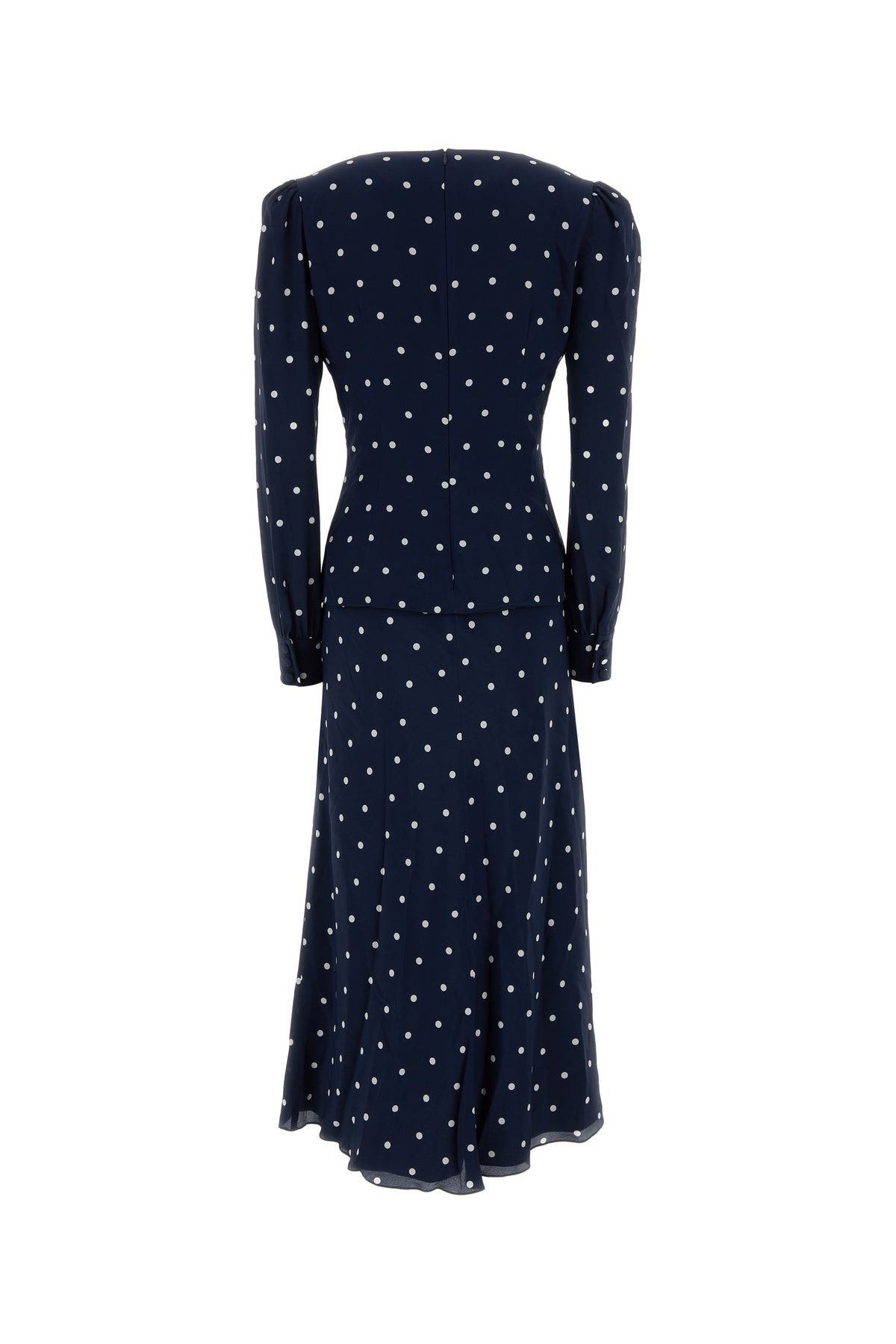 Printed silk long dress - 2