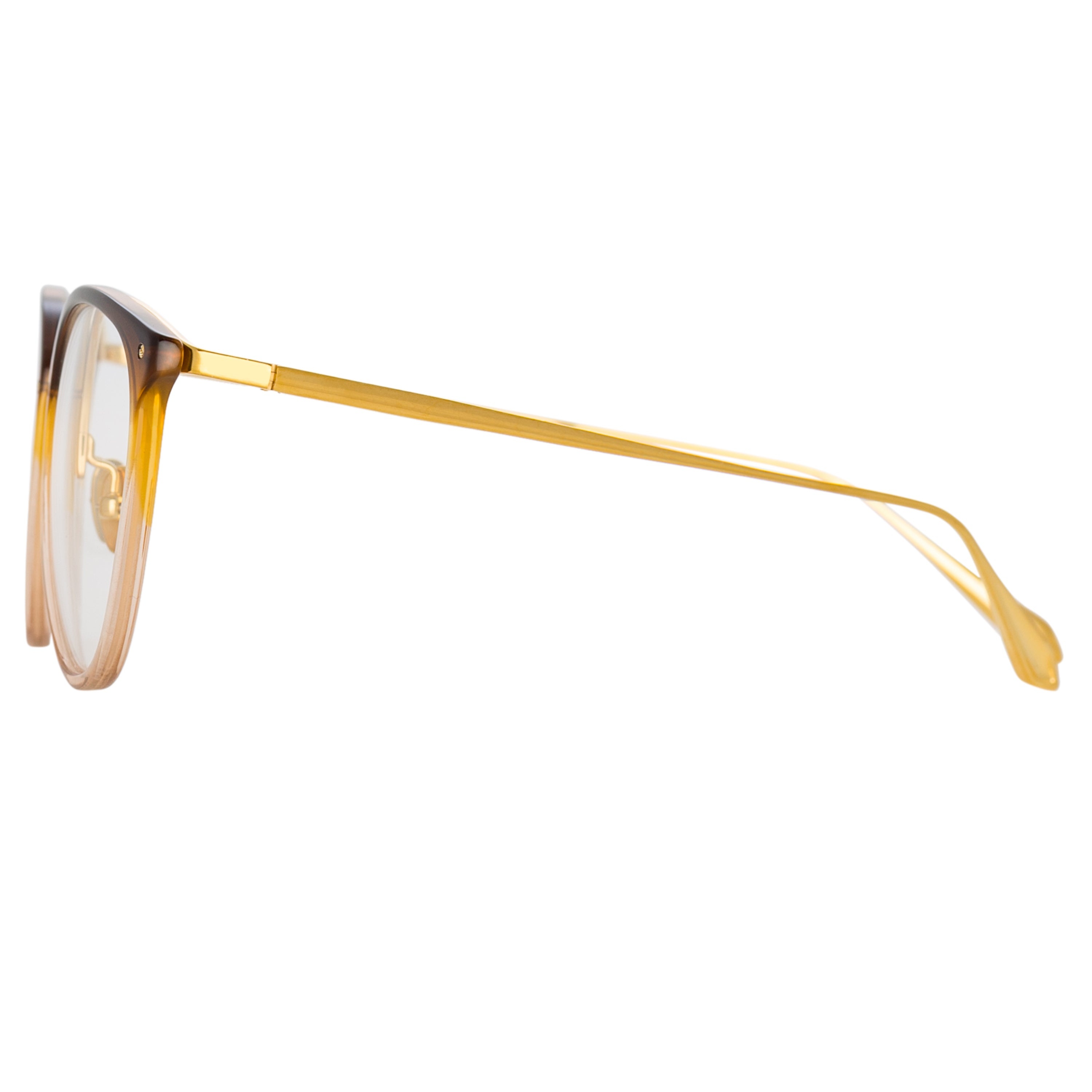 CALTHORPE OVAL OPTICAL FRAME IN BROWN GRADIENT - 3