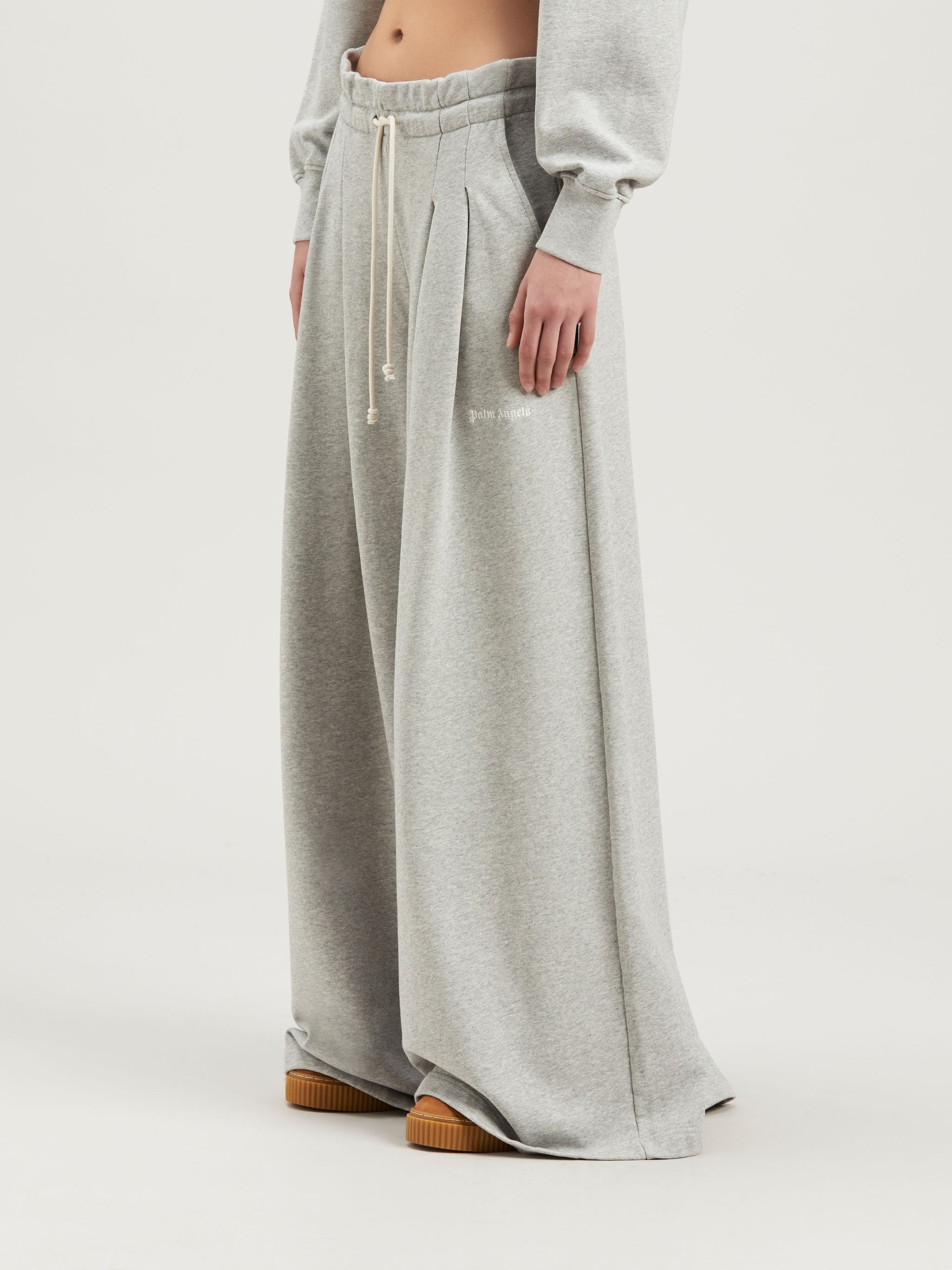 Logo Wide Pants - 4