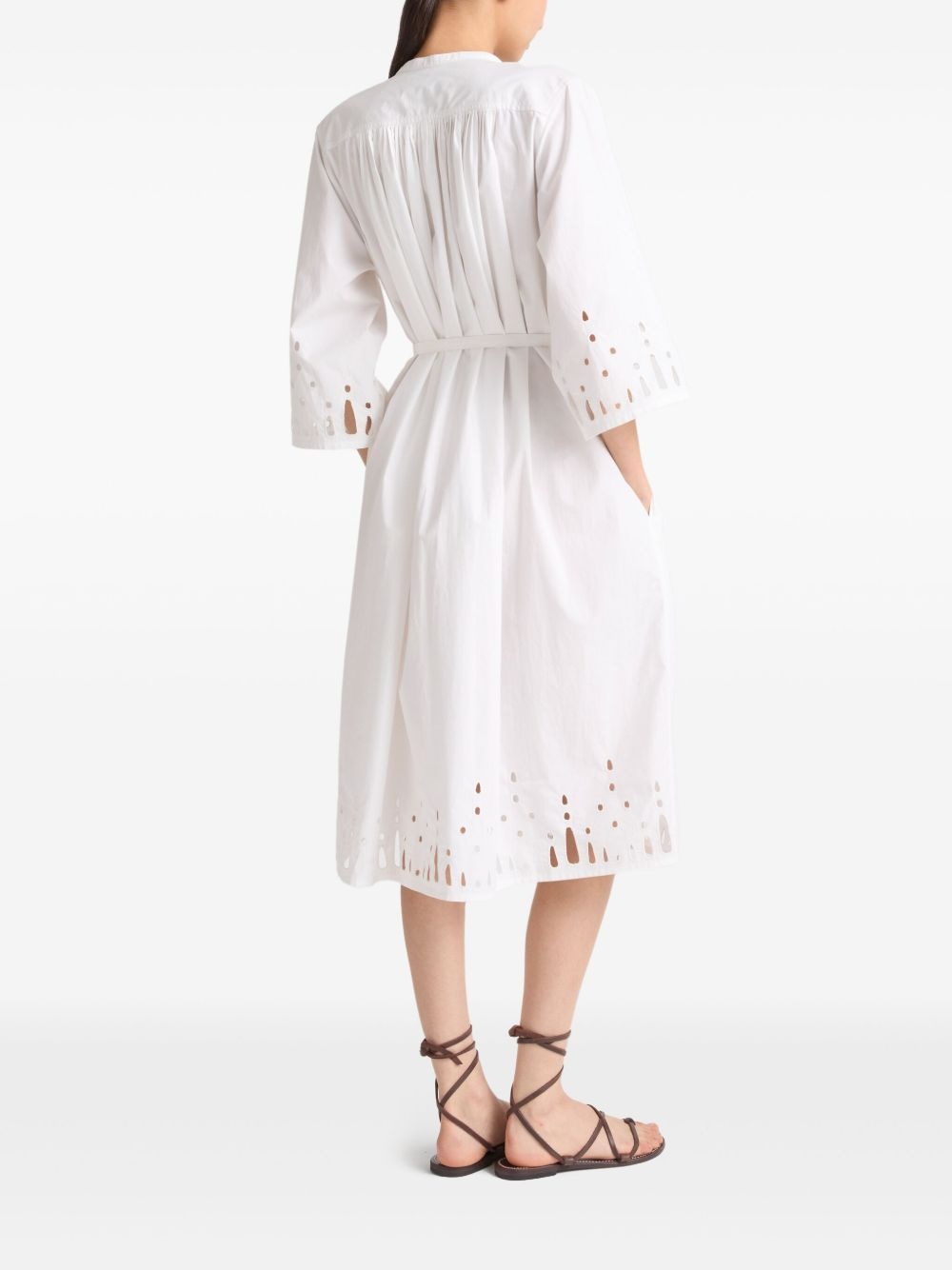 pleated midi dress - 3