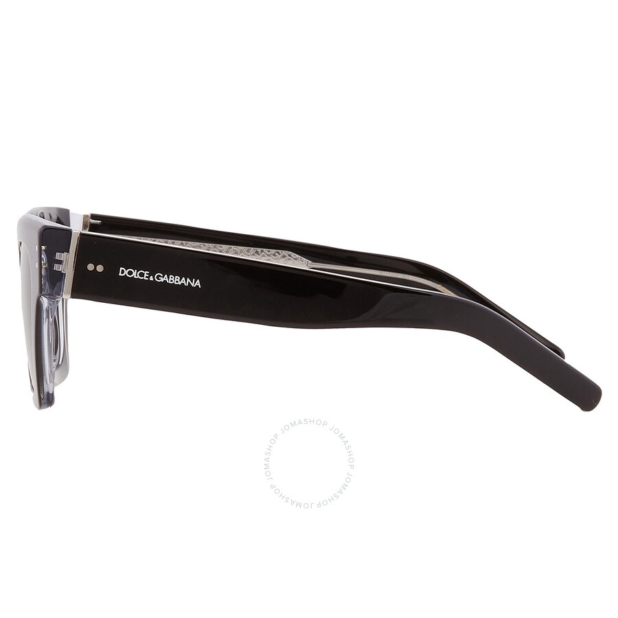 Dolce and Gabbana Grey Square Men's Sunglasses DG4413 675/R5 48 - 4