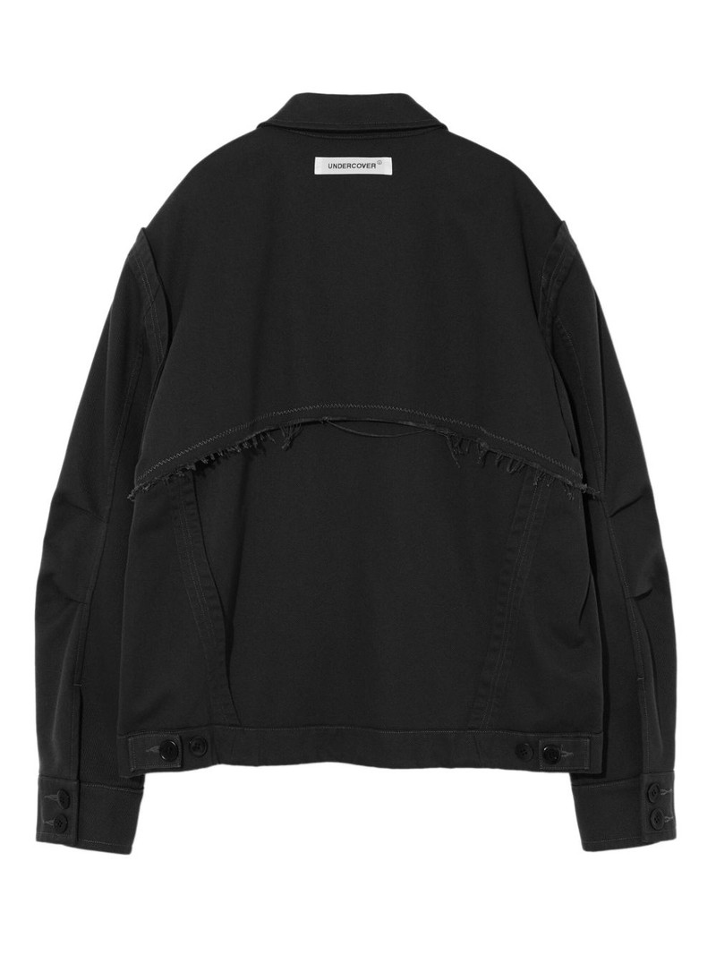 UNDERCOVER cotton-blend shirt jacket outlook