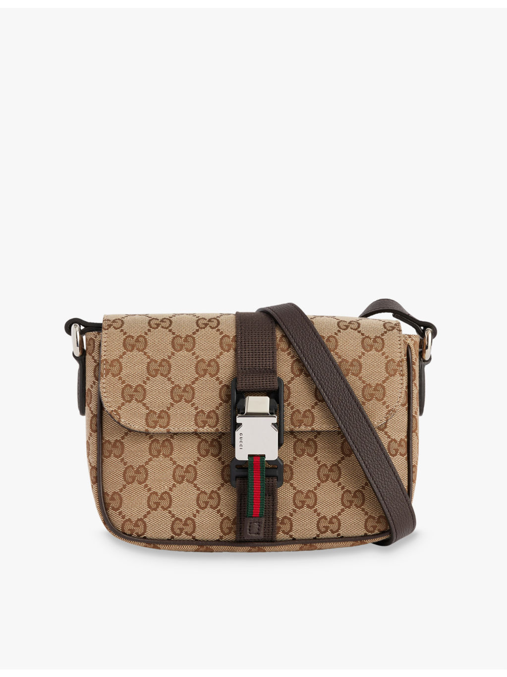 Mini GG canvas messenger bag - 1