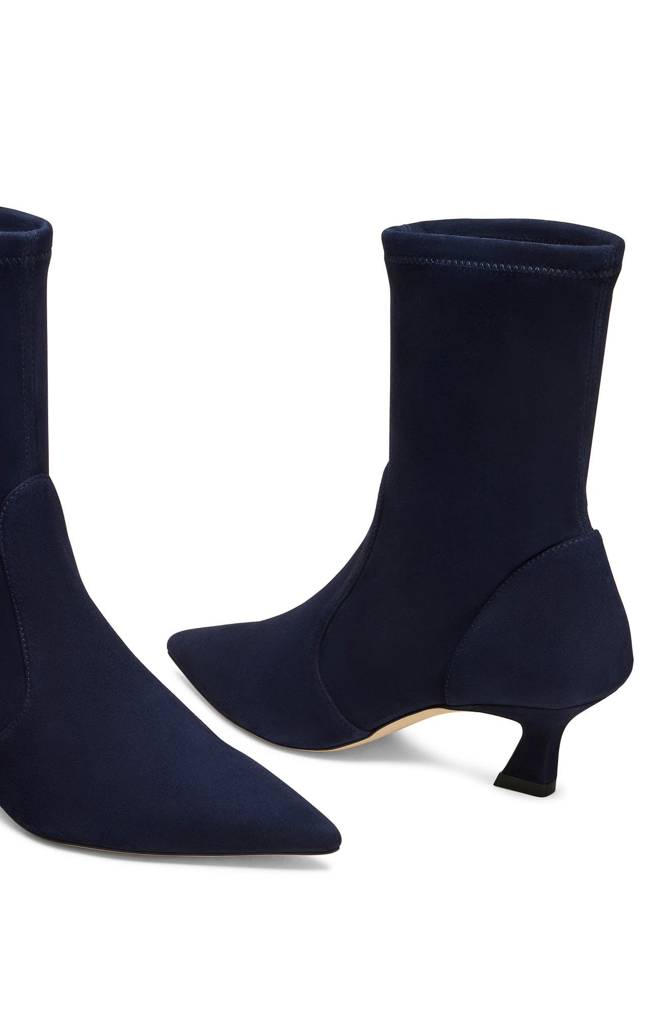 Stuart Weitzman Vinnie Bootie 50 in Nice Blue at Nordstrom - 5