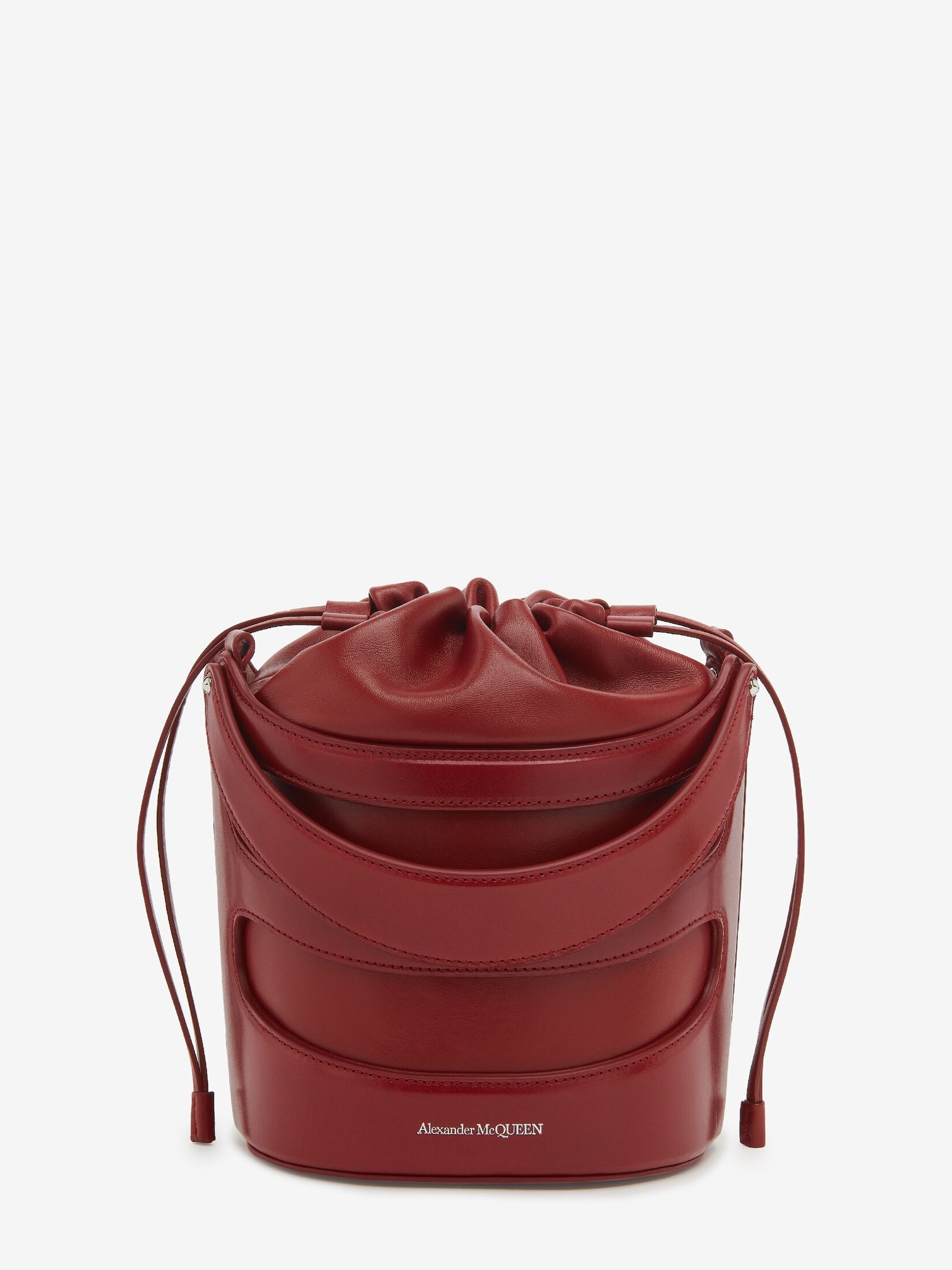 Women's The Rise Bucket in Dark Red - 5
