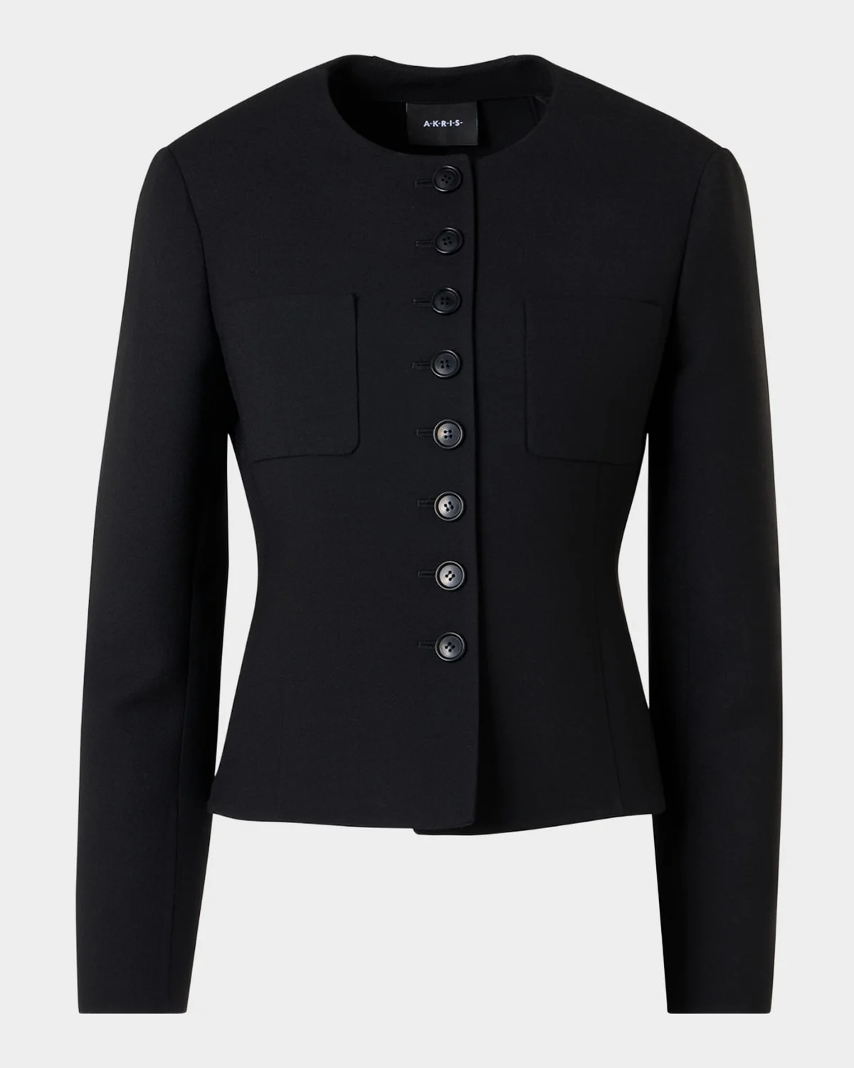 Kelia Virgin Wool Short Jacket - 1