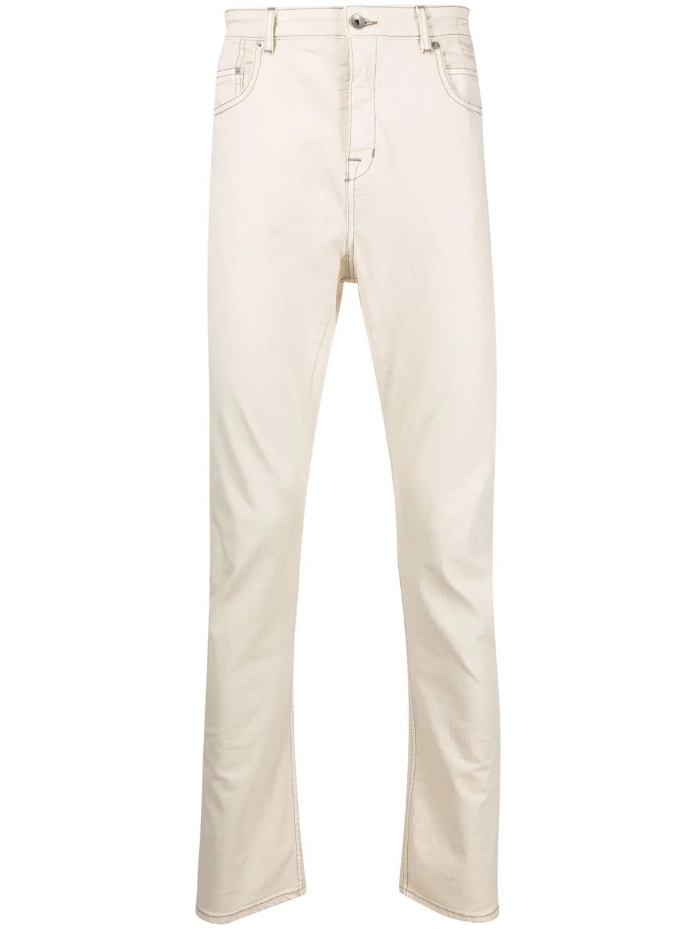 mid-rise skinny trousers - 1