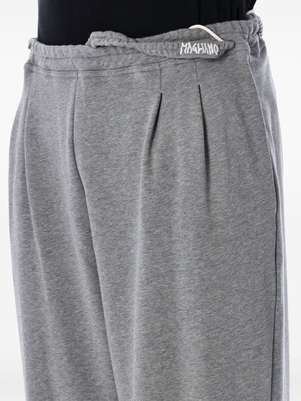 pleat detailing track pants - 3