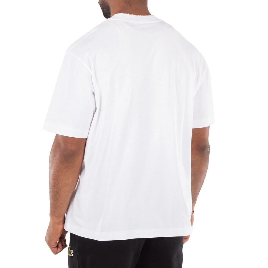Lacoste Logo Print Crew Neck T-Shirt - 3