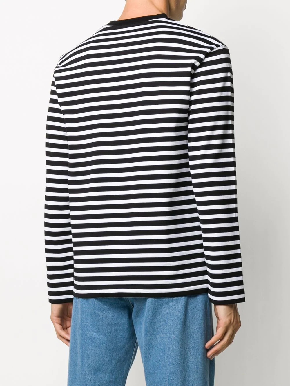 striped long-sleeve T-shirt - 5