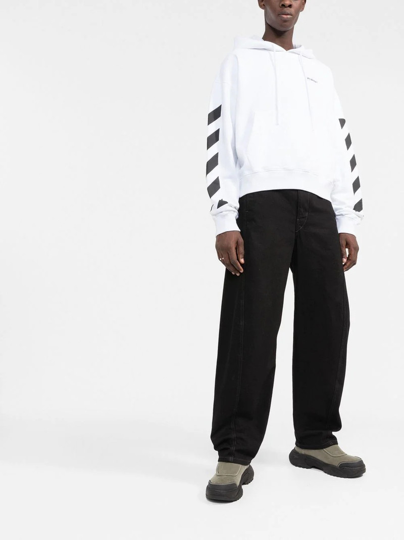 Off-White Diag-stripe hoodie outlook