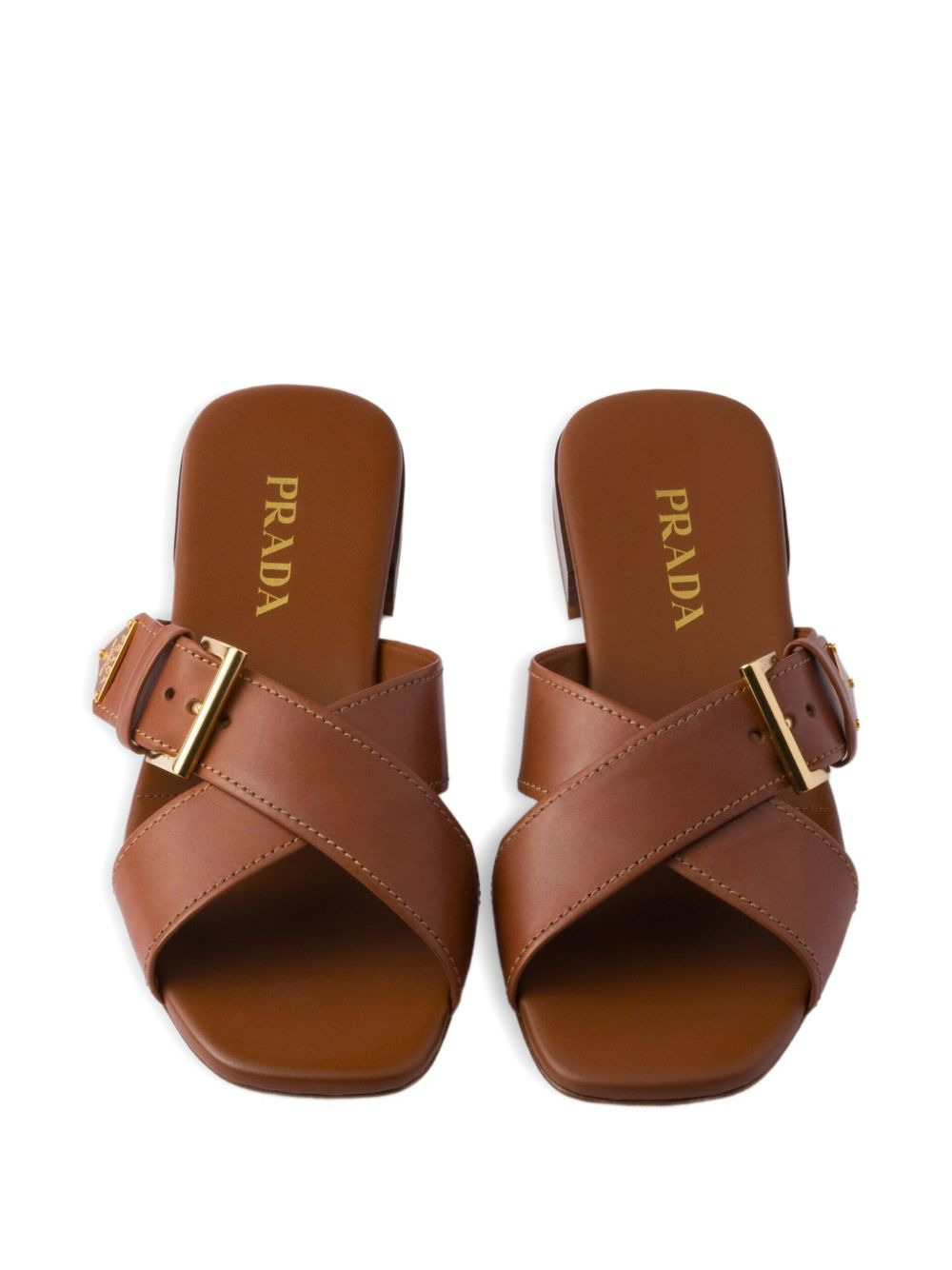 criss-cross buckle-fastening sandals - 5