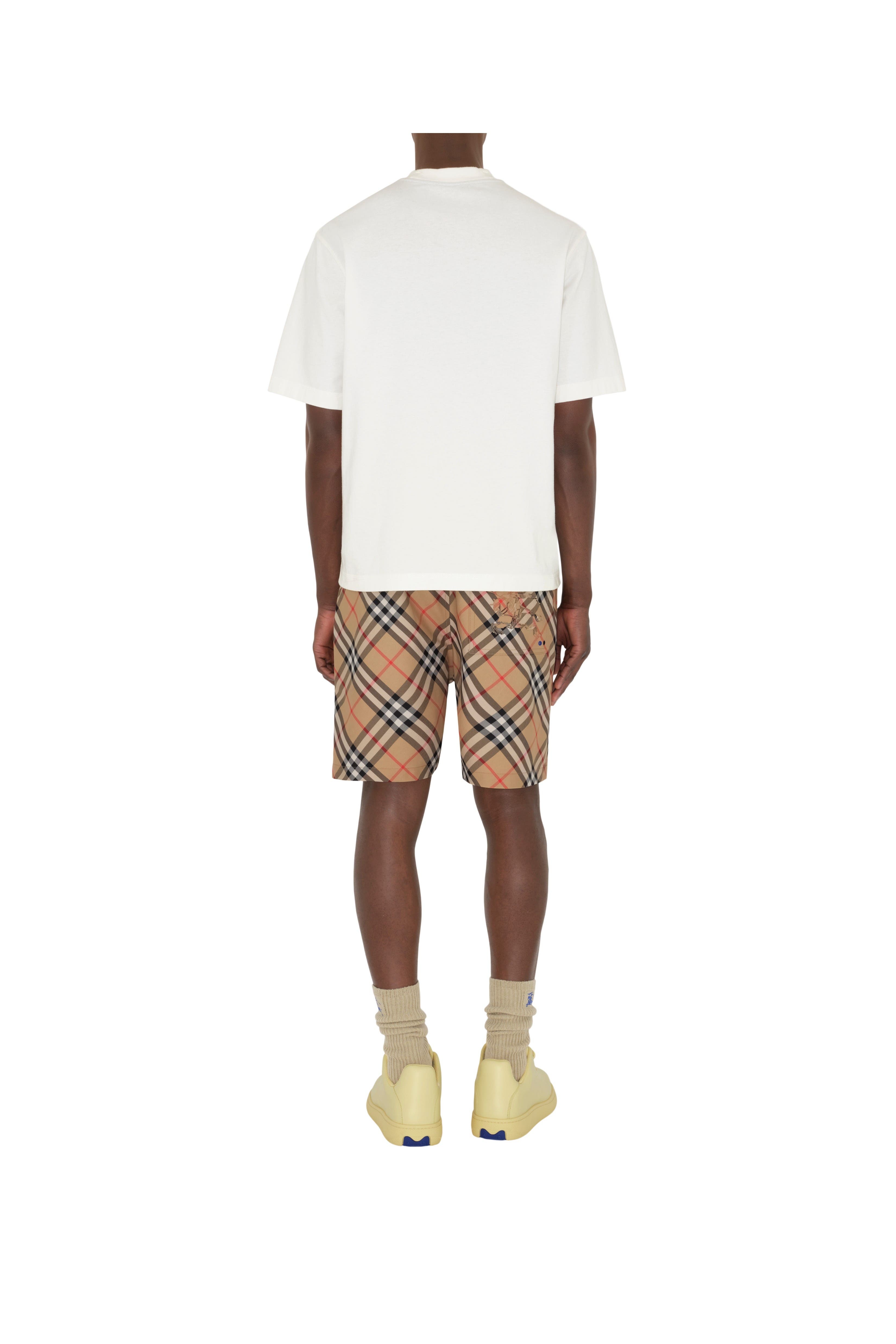 burberry Check Shorts in Sand at Nordstrom - 4