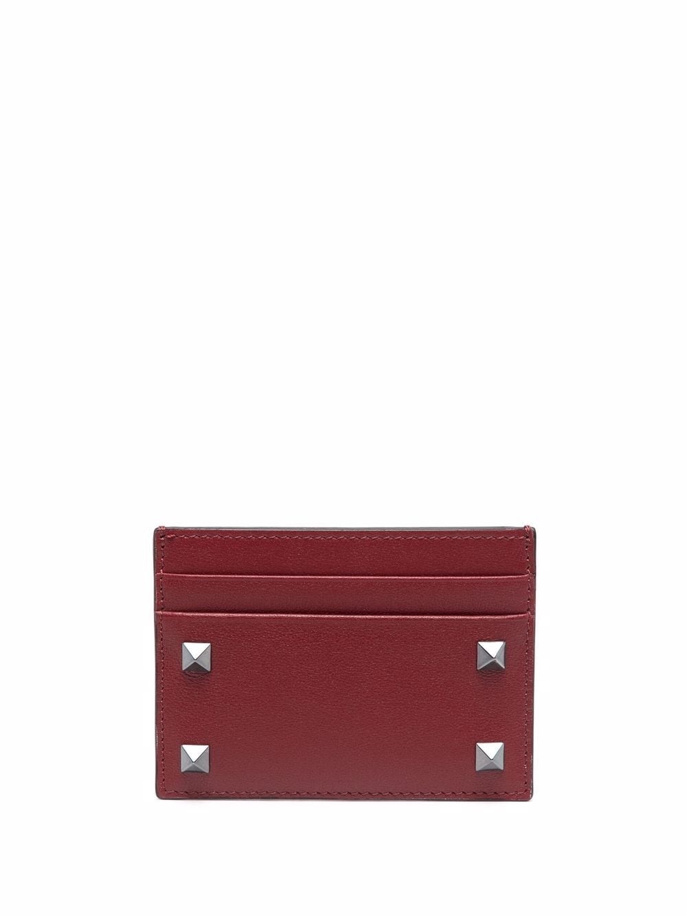 Rockstud-embellished cardholder - 1