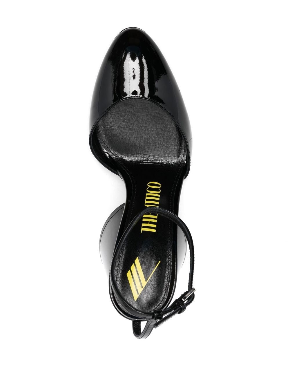 pointed-toe leather pumps - 4