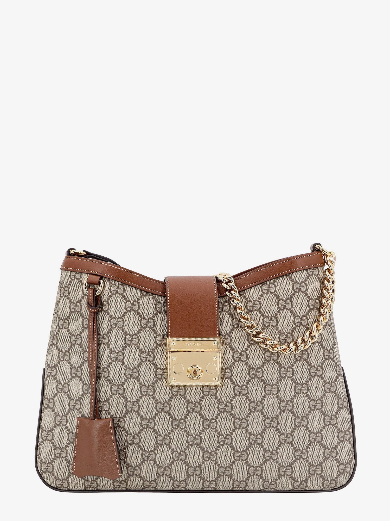Gucci Woman Padlock Woman Beige Shoulder Bags - 1